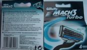 Gillette Mach3 Turbo 4'S Eu Version